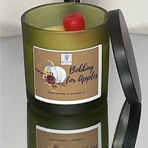 Bobbing for Apples Green Candle by [Brand]